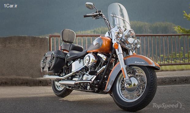 بررسی موتورسیکلت هارلی دیویدسون Heritage Softail Classic